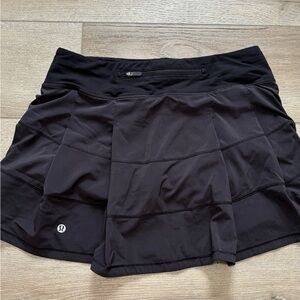 lululemon athletica Women's Black Skort